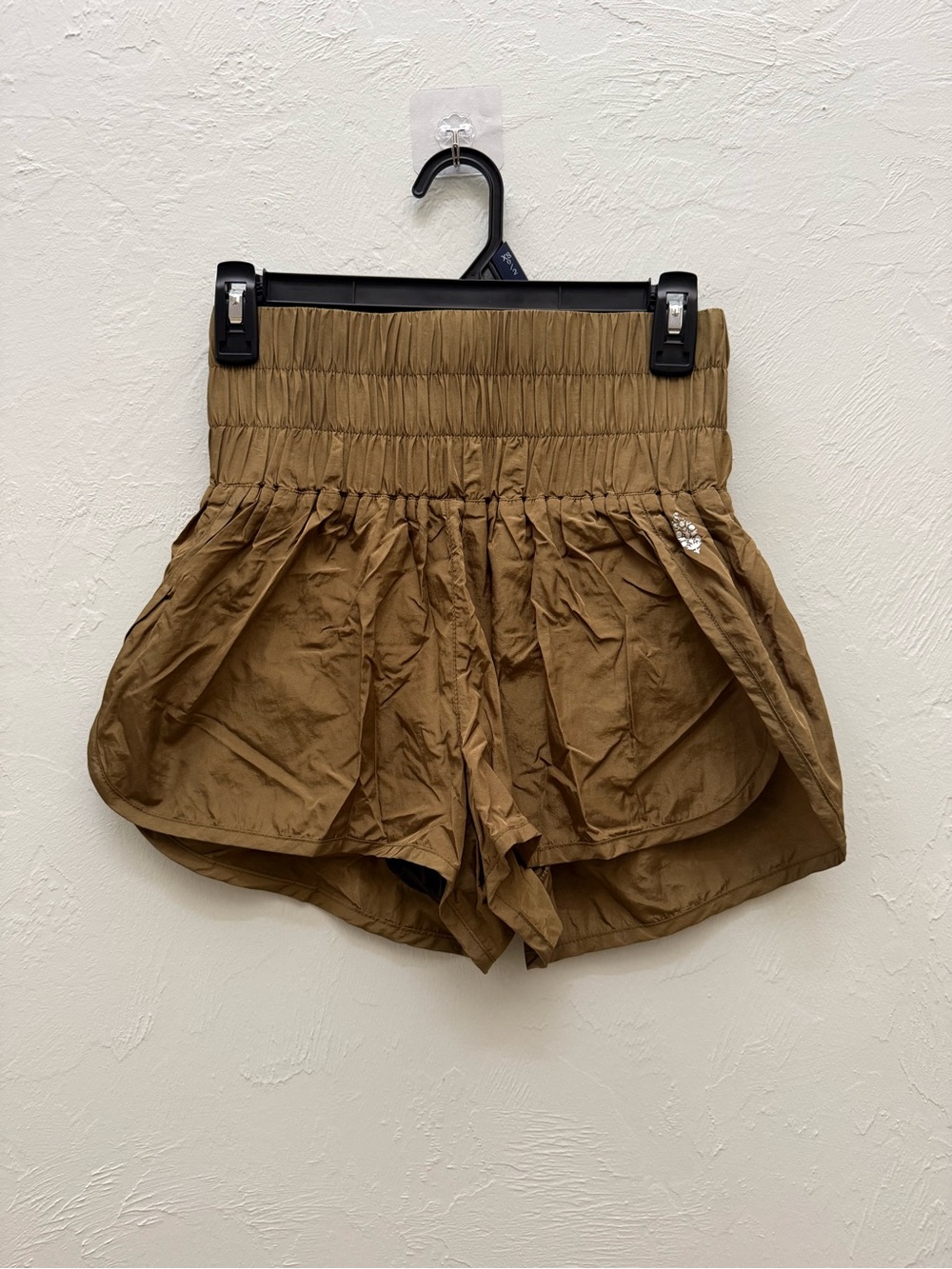 FP Movemnt High-Rise Athletic Shorts with Smocked Waistband